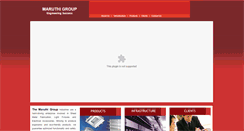 Desktop Screenshot of maruthigroup.com